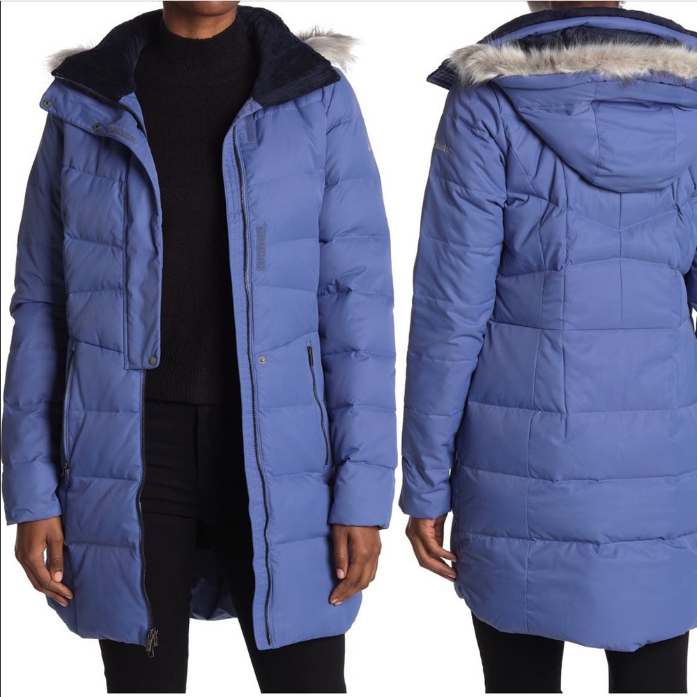 Columbia Crystal Caves Mid Faux Fur Lined Jacket